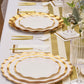 Everyday White Wavy Dinner Plate