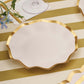 Everyday White Wavy Appetizer/Dessert Bowls