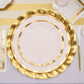 Everyday White Wavy Dinner Plate