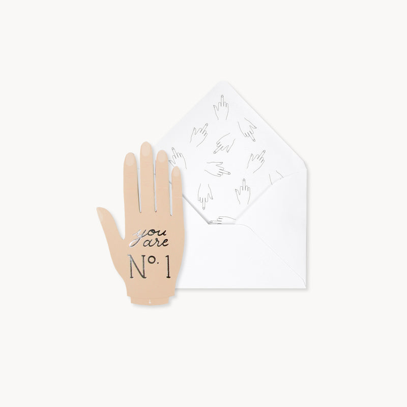 Interactive Enclosure Card: Number One – Pop & Pour Party Co