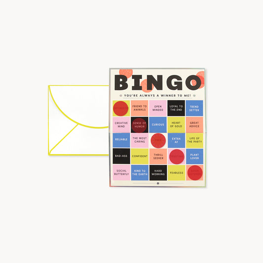 Interactive Enclosure Card: Bingo
