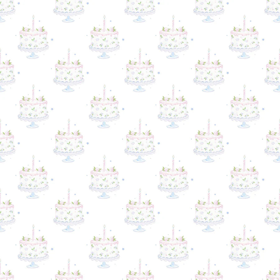 Pastel Birthday Cakes & Presents Bottle Wraps (Mini La Marca Edition - Set of 6)