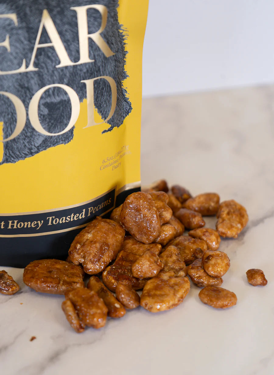 Honey Toasted Gourmet Pecans (Multiple Sizes)