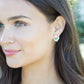 Fresh Tulips Enamel Stud Earrings
