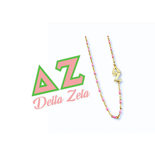 Delta Zeta Side Necklace