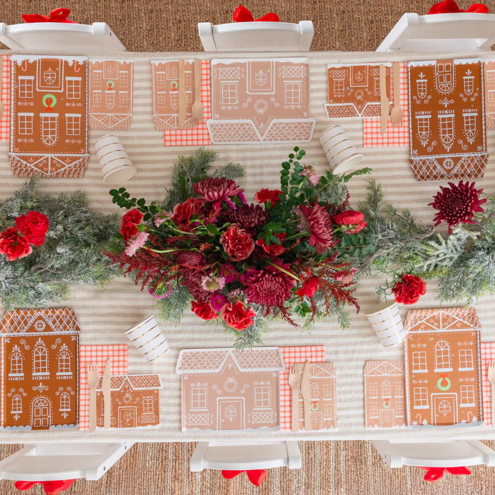 Baking Spirits Bright Gingerbread House Guest Napkins