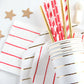 Frenchie Stripe Small Plates: Gold