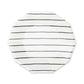 Frenchie Stripe Large Plates: Inky