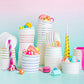 Frenchie Stripe Treat Cups: Candy Apple