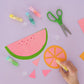 Glitter Smoothie Glue Sticks (Multiple Color Options)