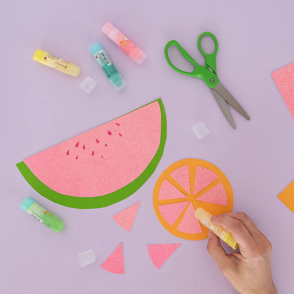 Glitter Smoothie Glue Sticks (Multiple Color Options)