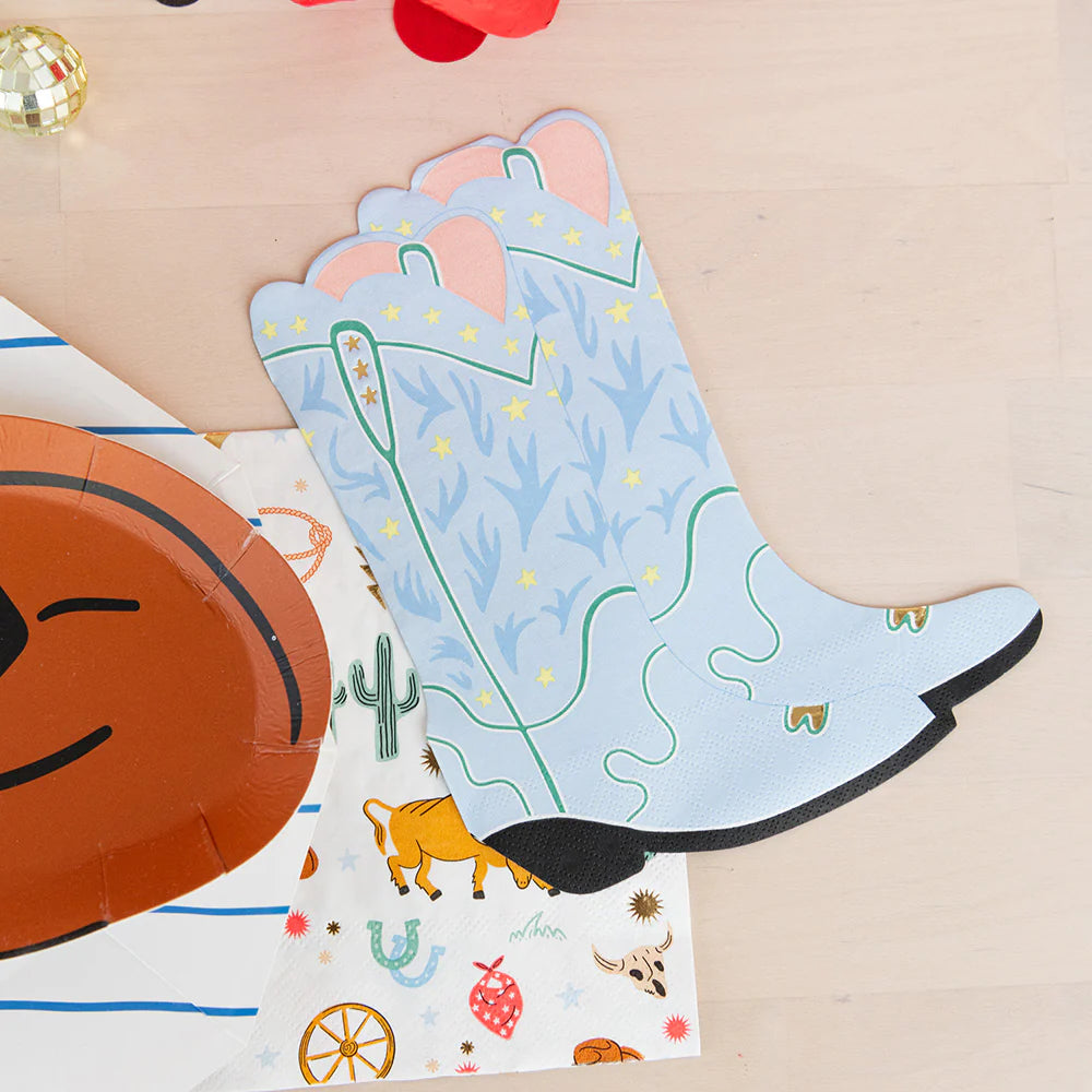 Daydream Society Yeehaw Cowboy Boots Napkins - Thumbnail 2