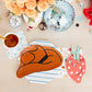 Yeehaw Large Cowboy Hat Plates