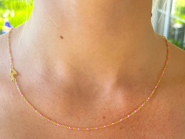 Delta Gamma Side Necklace