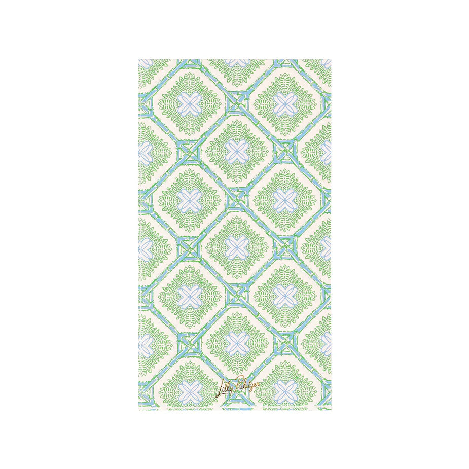 Bamboo Logo Trellis Paper Dinner Napkins
