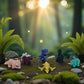 Dinosaur Treasure Minis Bag