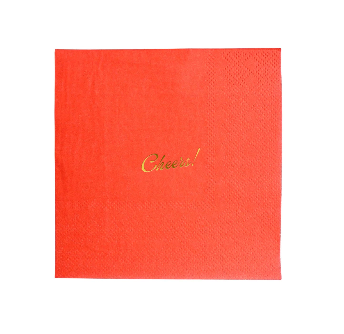 "Cheers" Cocktail Napkins