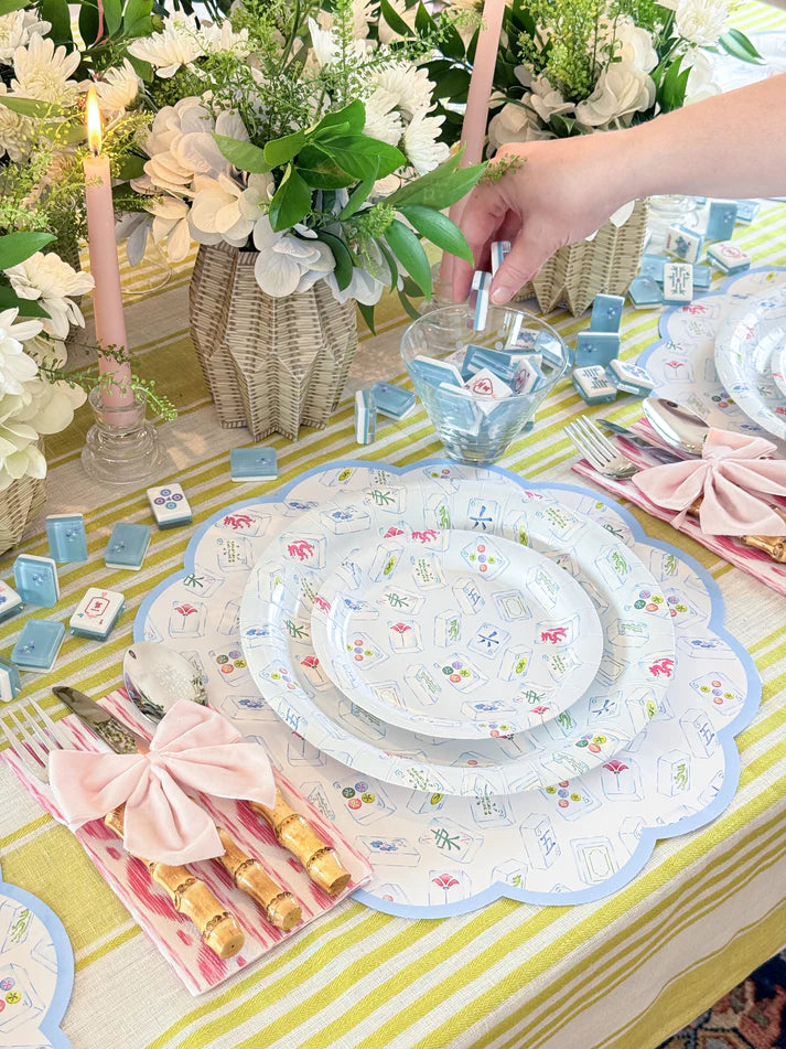 Mahjong Paper Plates (Two Sizes Available)