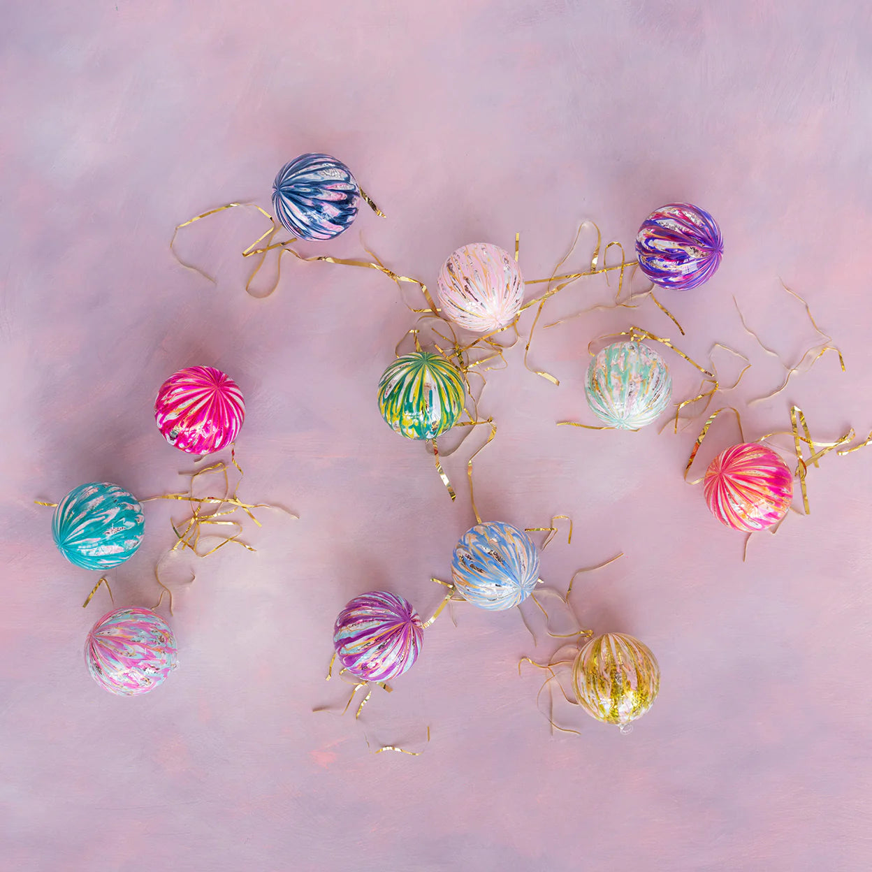 Marble Ball Ornament