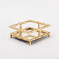 Gold Bamboo Cocktail Napkin Tray