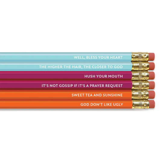 Southern Hospitality Pencil Set