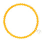 Fineville 3mm Crystal Bracelet: Buttercup