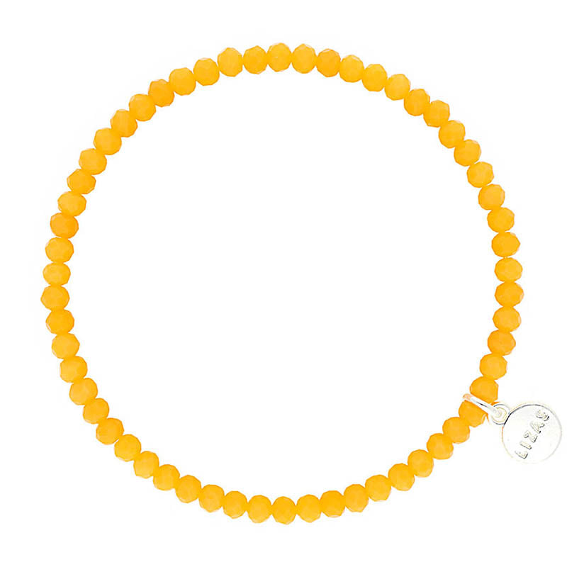 Fineville 3mm Crystal Bracelet: Buttercup