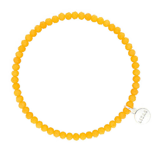 Fineville 3mm Crystal Bracelet: Buttercup