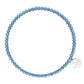 Fineville 3mm Crystal Bracelet: Denim