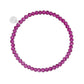 Fineville 3mm Crystal Bracelet: Light Amethyst