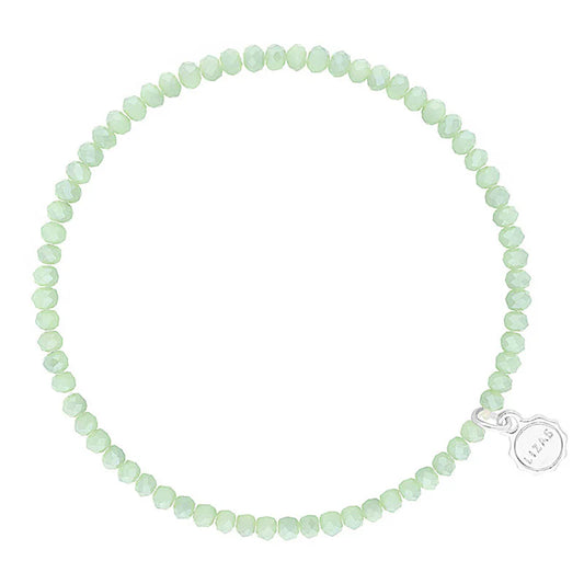 Fineville 3mm Crystal Bracelet: Lime Green