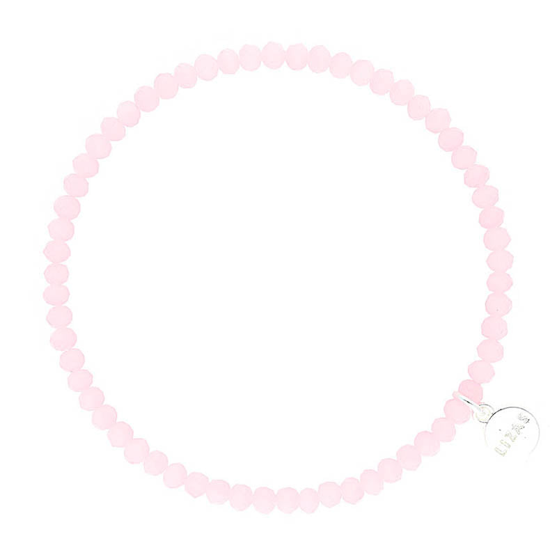 Fineville 3mm Crystal Bracelet: Rosa