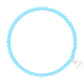 Fineville 3mm Crystal Bracelet: Sky Blue