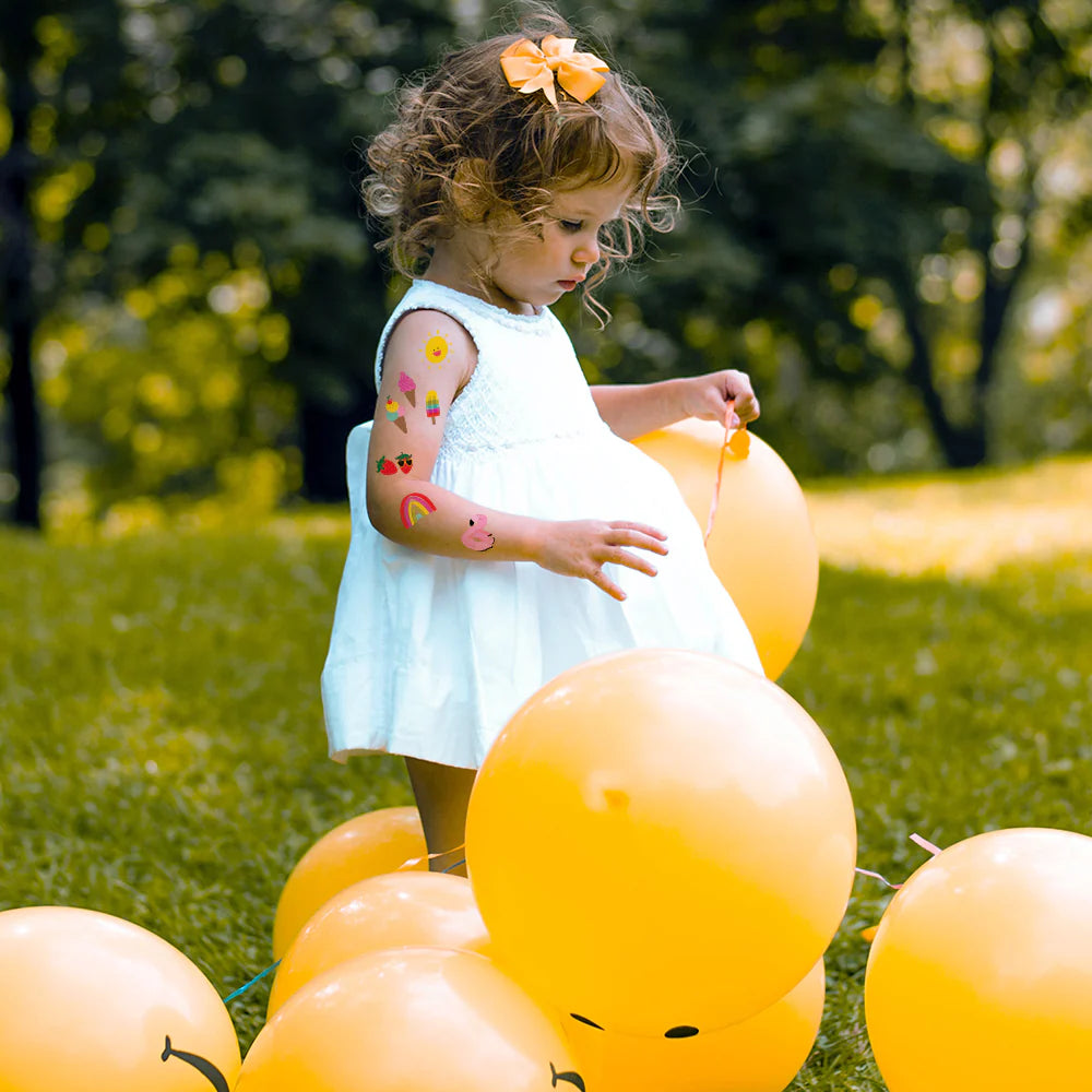 Summer Fun Variety Set Temporary Tattoos