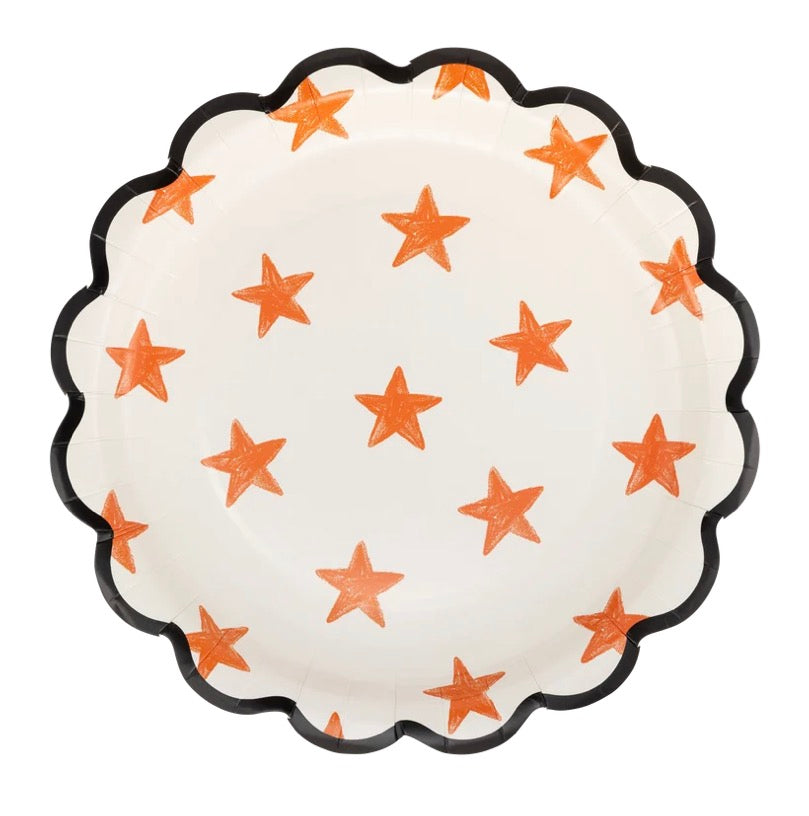 Painted Stars 10” Plate