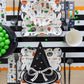 Halloween Striped Table Runner