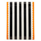 Halloween Striped Table Runner