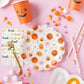 Colorful Boo Shaped Plate
