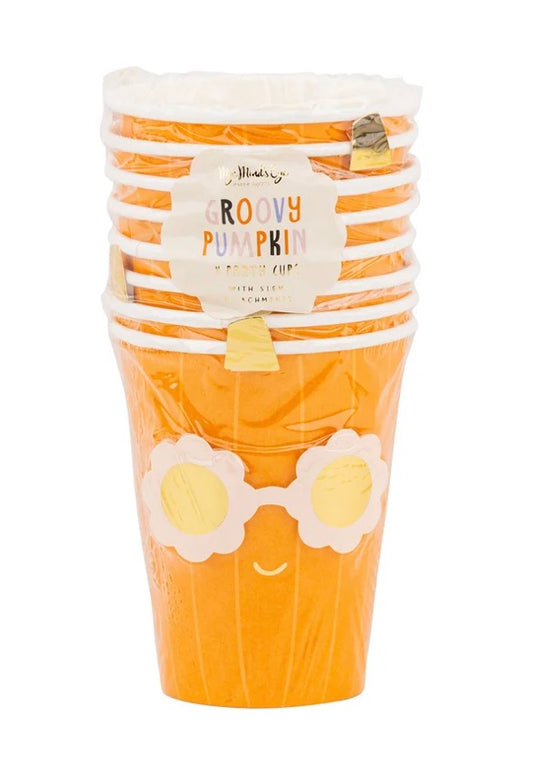 Groovy Pumpkin Party Cup