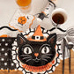 Vintage Witchy Cat Plate