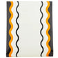 Orange & Black Ric Rac Table Runner