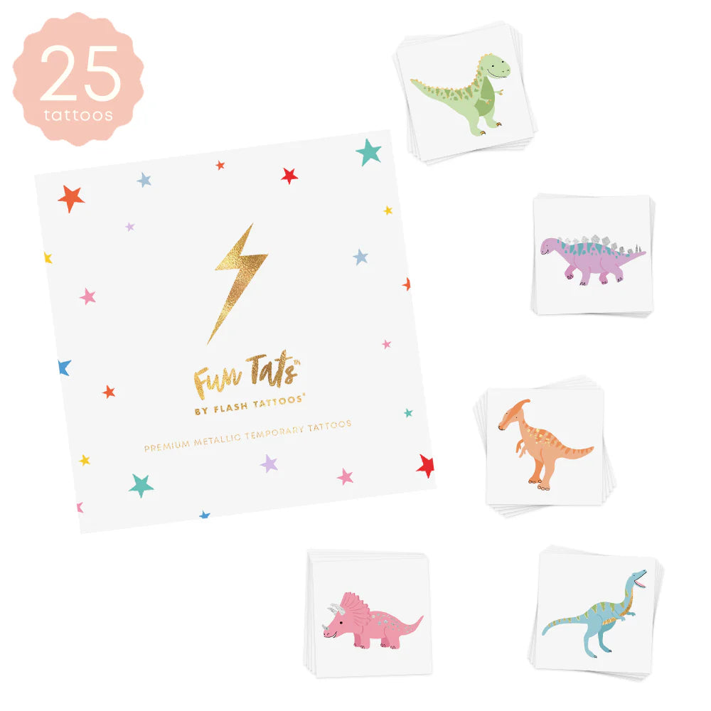 Dinosaur Temporary Tattoo Variety Set