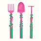 Pink Garden Fairy Utensil Set