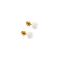 Gia Flower Multi Screwback Stud Earrings