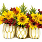 Gold  Pearl Paper Vase Wraps