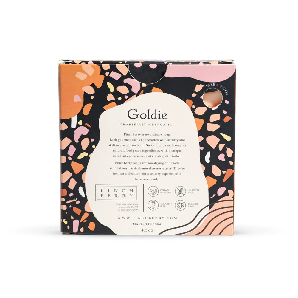 Handcrafted Vegan Soap: "Goldie"