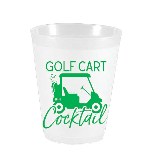 Golf Cart Cocktail Frost Flex Cups
