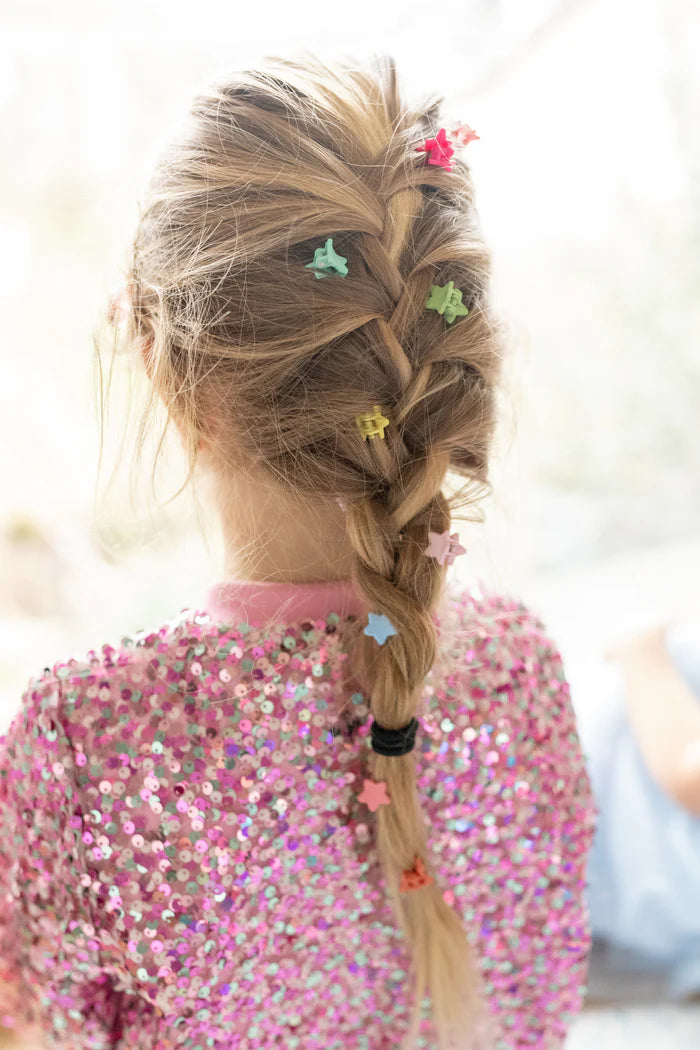 Rainbow Star Mini Hairclips