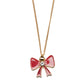 Holiday Bow Necklace