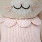 Hannah the Bunny Hand-Knit Doll (Blush)